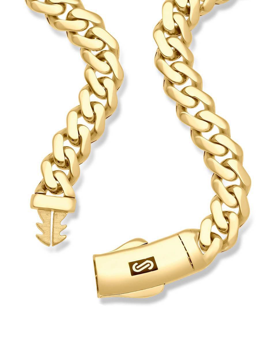 Cadena de oro amarillo 14 K