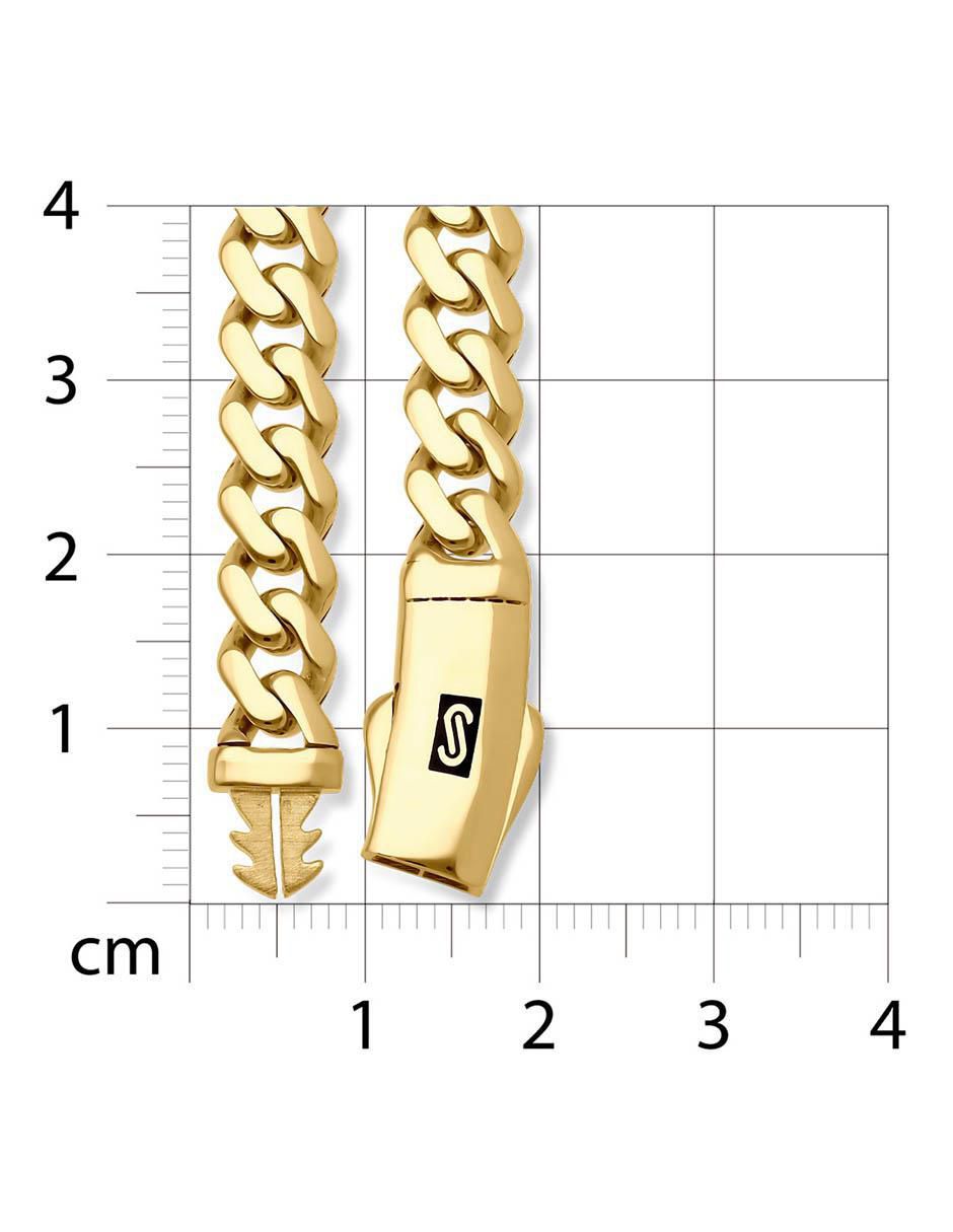 Cadena de oro amarillo 14 K