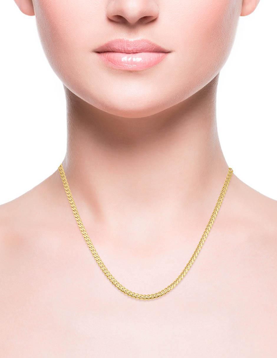 Cadena de oro amarillo 14 K