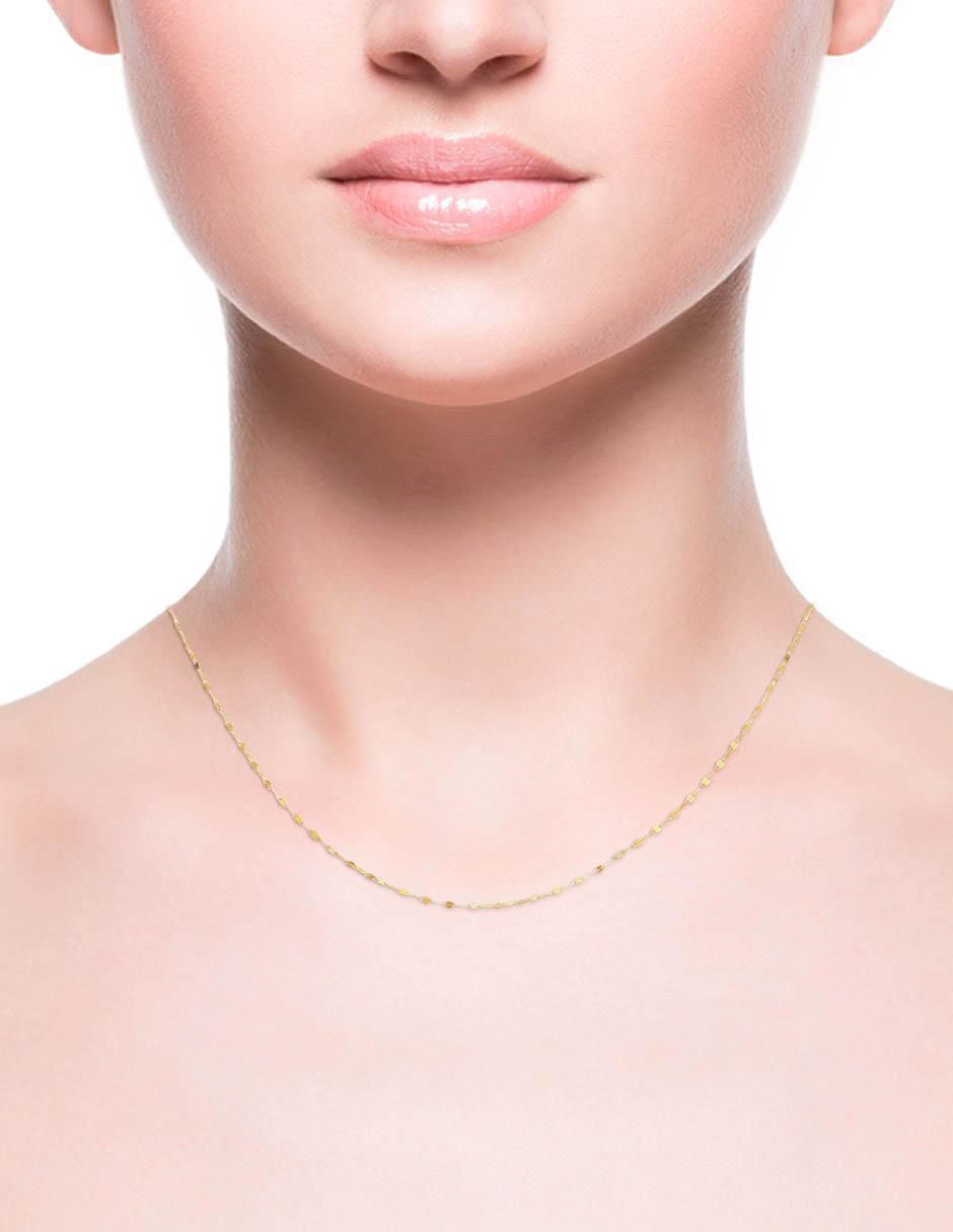 Cadena de oro amarillo 14 K 3