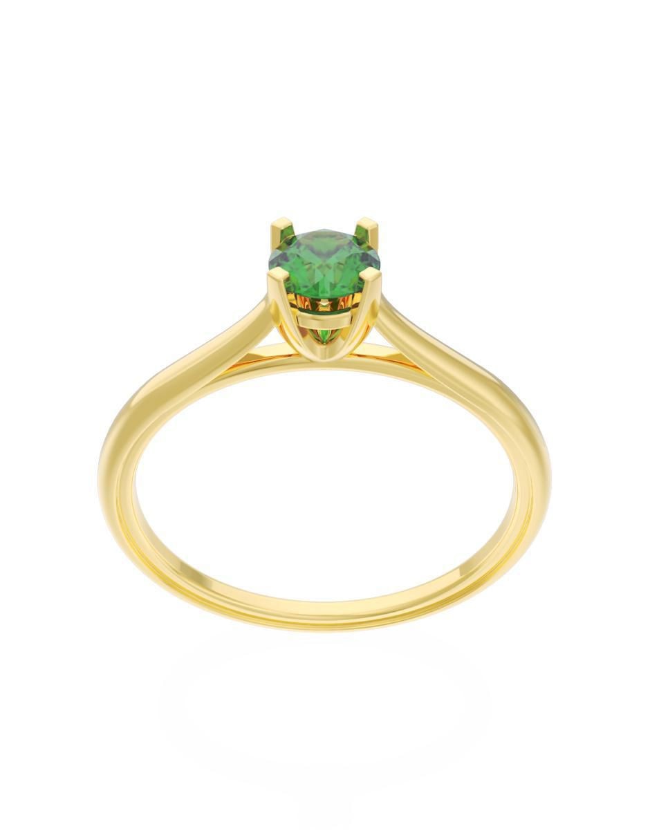 Anillo de compromiso 14 k Eternidad 2025 2