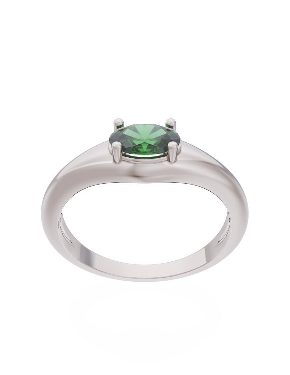 Anillo de compromiso 10 k Eternidad 2