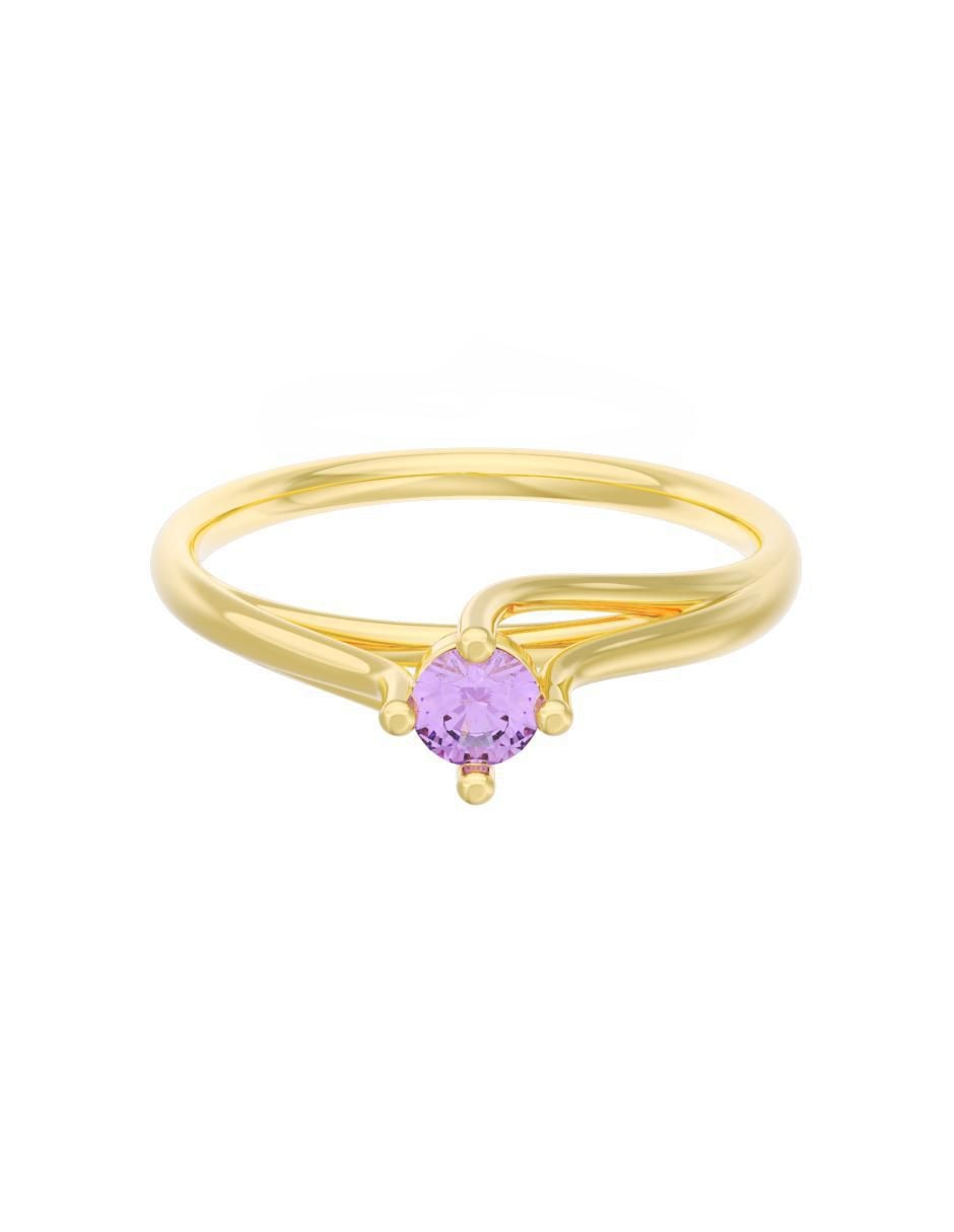Anillo de compromiso 10 k Eternidad