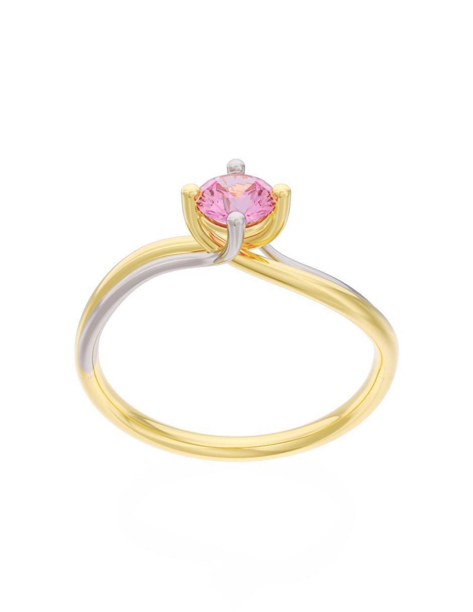Anillo de compromiso 10 k Eternidad 2025 2
