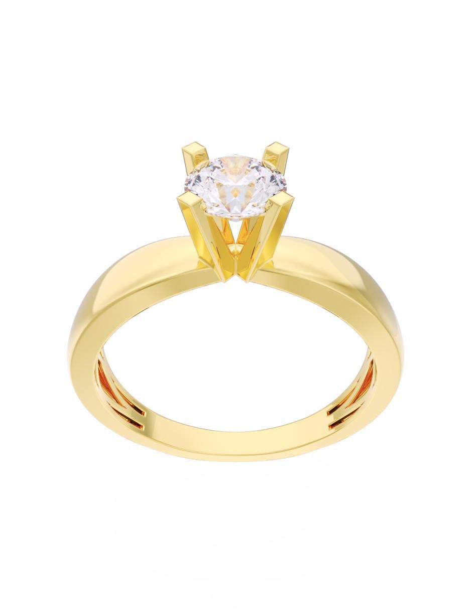 Anillo de compromiso 10 k Eternidad 2025 3
