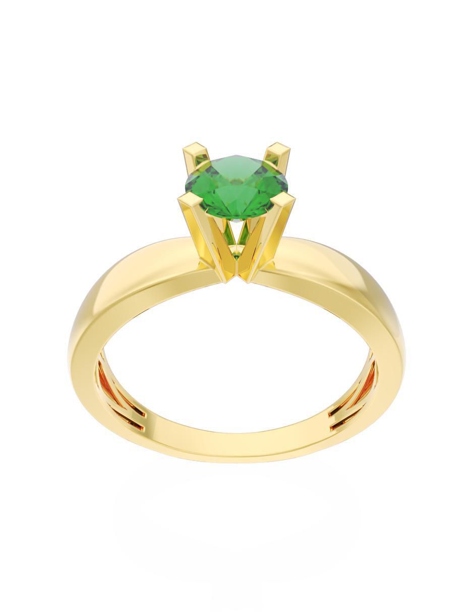 Anillo de compromiso 10 k Eternidad 2025 3