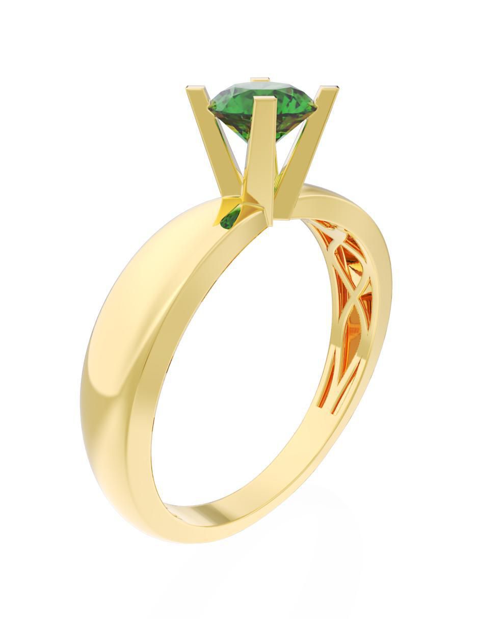 Anillo de compromiso 10 k Eternidad 2025 2