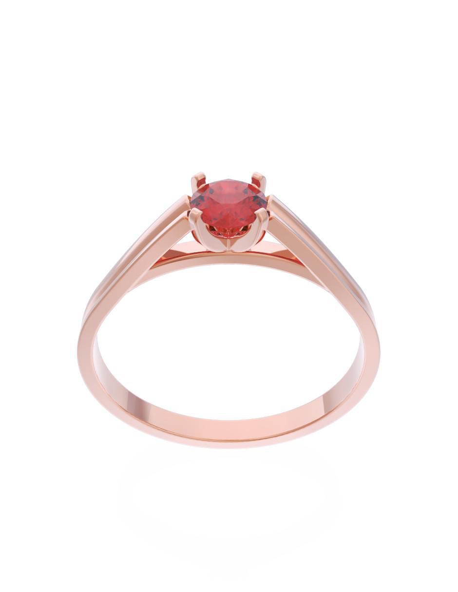 Anillo de compromiso 10 k Eternidad 2
