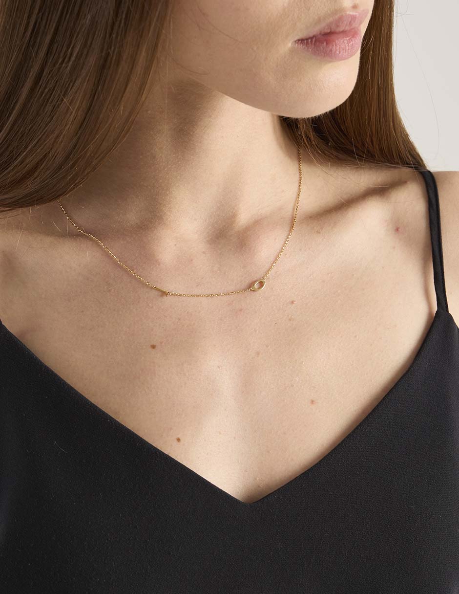 Cadena de oro amarillo 14 K