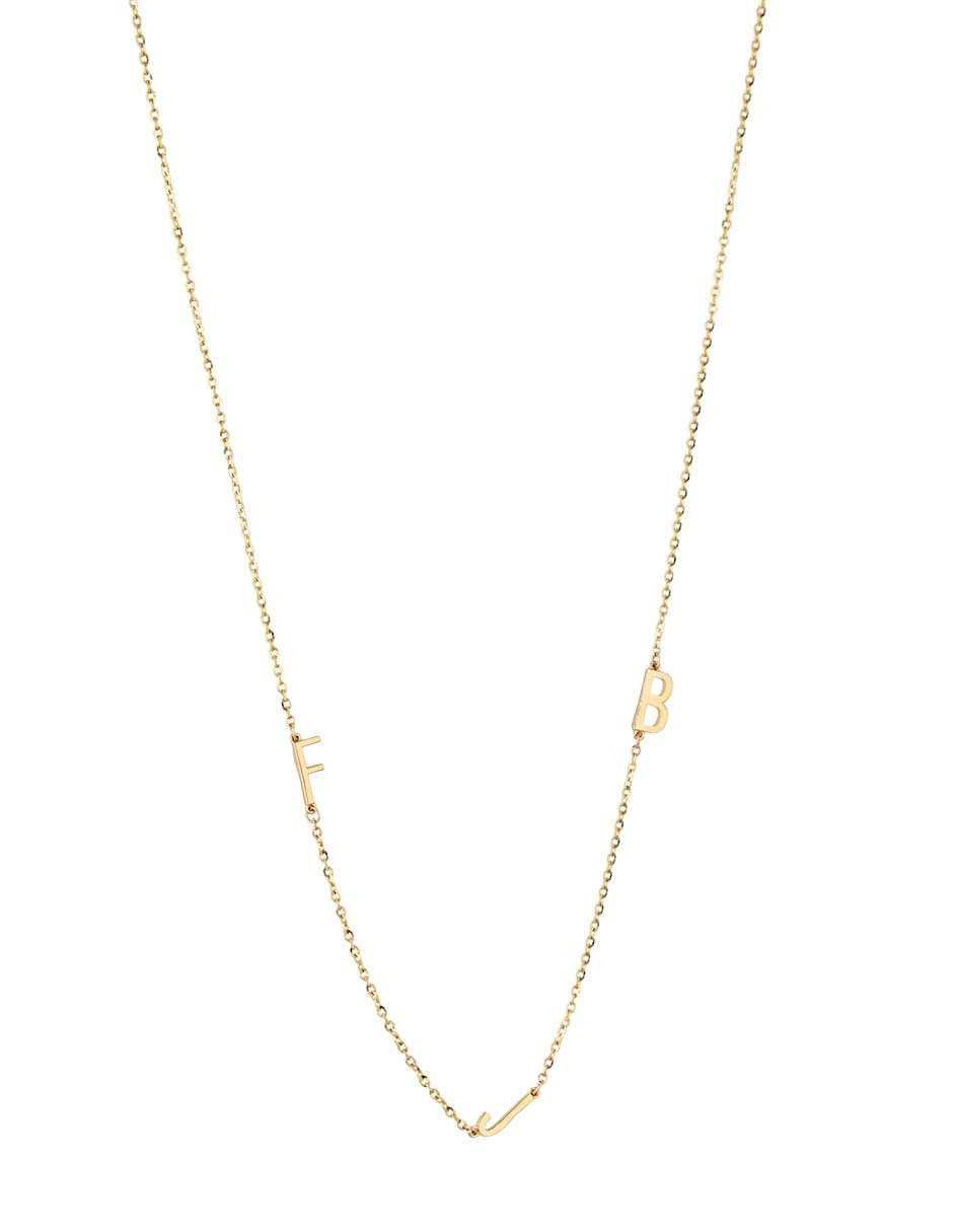 Collar Fonelli de oro amarillo 14 k