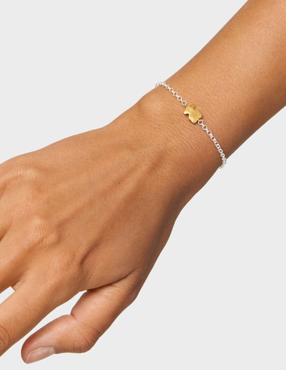 Pulsera Tous de plata P 925 Icon Metal con acabado brillante