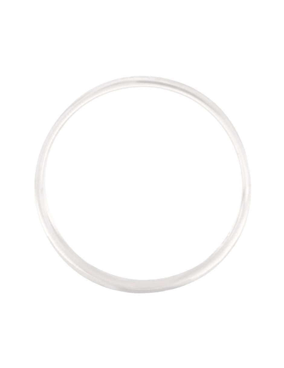 Anillo redondo Hope 14 k de oro diamante brillante 4