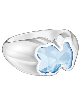 Anillo Icon Color Lgg Oso P 925 de plata espinela brillante