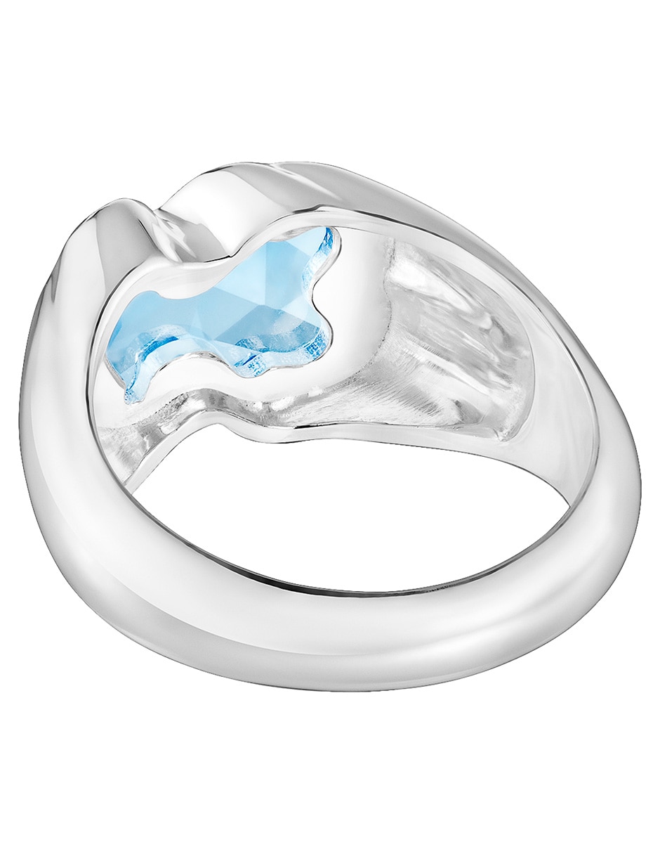 Anillo Icon Color Lgg Oso P 925 de plata espinela brillante