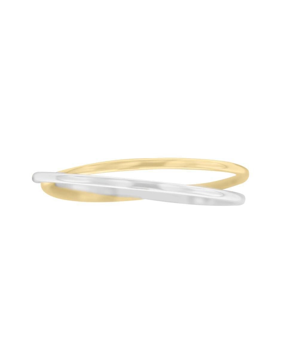 Anillo redondo Judith 14 k de oro brillante Anillo redondo Judith 14 k de oro brillante