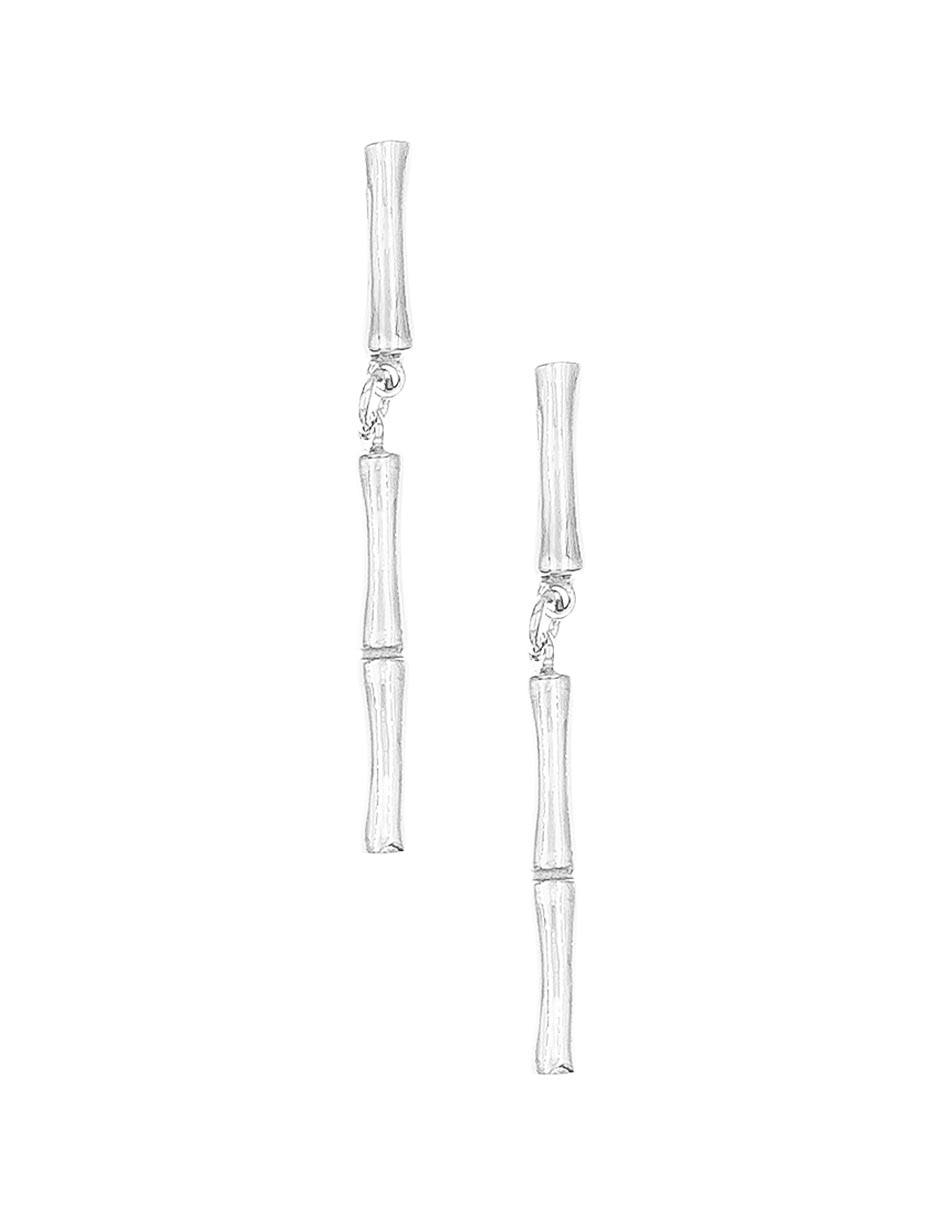 Aretes de plata P 925 con acabado brillante 1