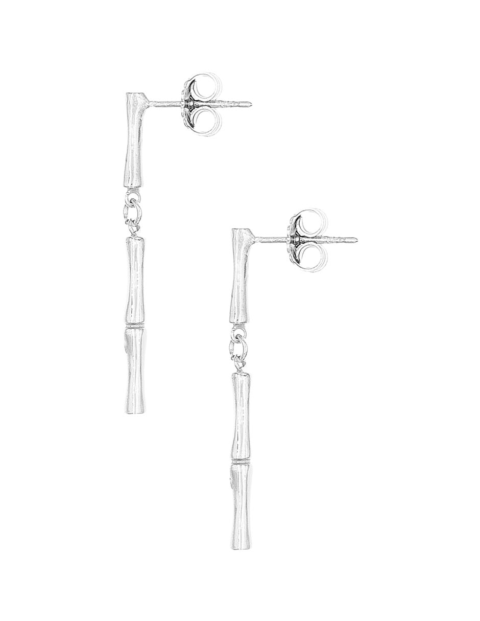 Aretes de plata P 925 con acabado brillante 2