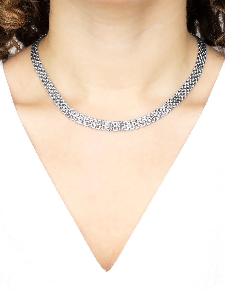 Collar de plata P 925