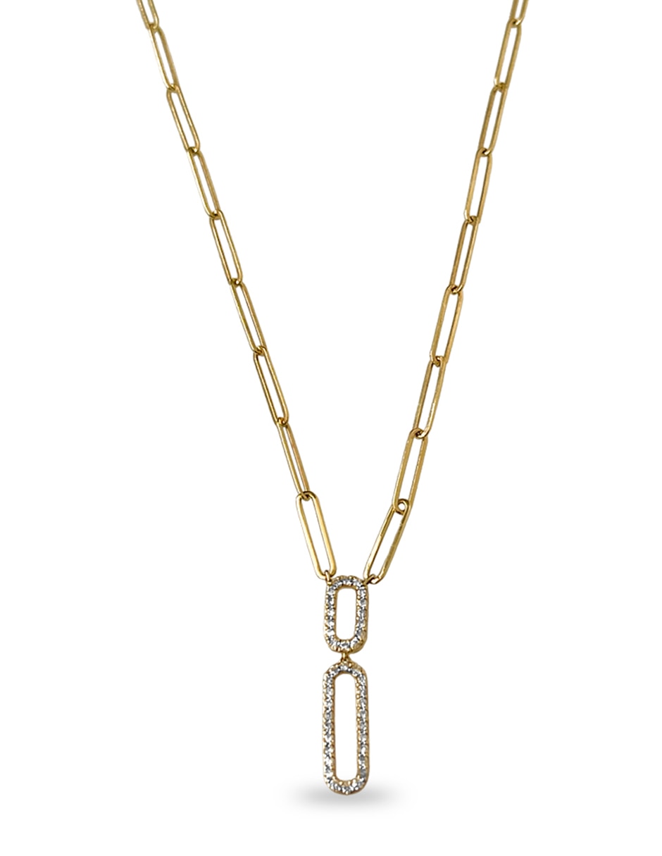 Gargantilla de eslabones Argo Joyeros de oro amarillo 14 K