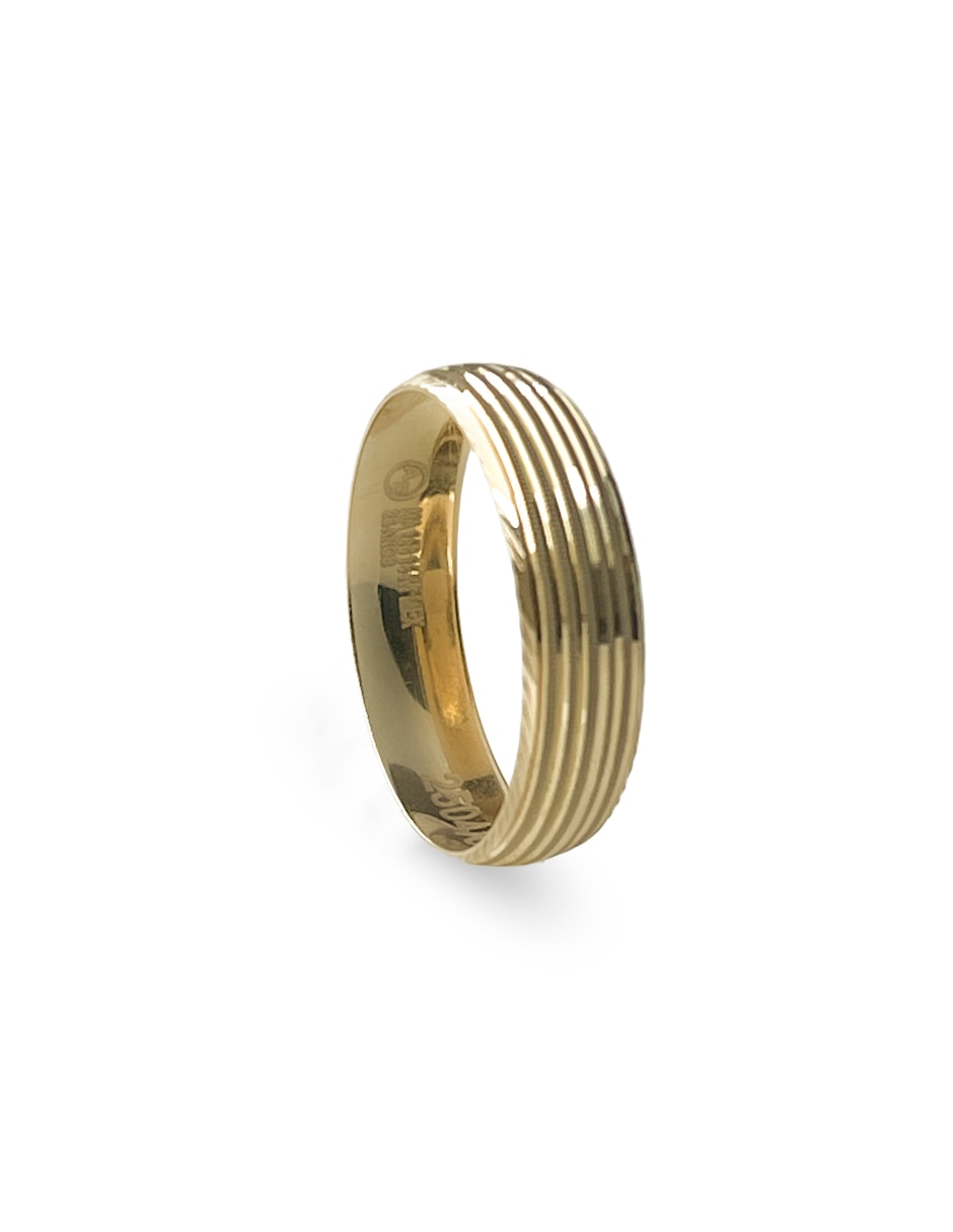 Argolla de oro amarillo 14 K Argo Joyeros