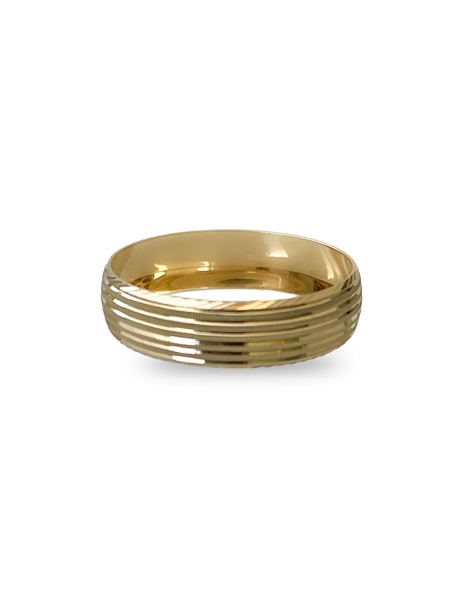 Argolla de oro amarillo 14 K Argo Joyeros