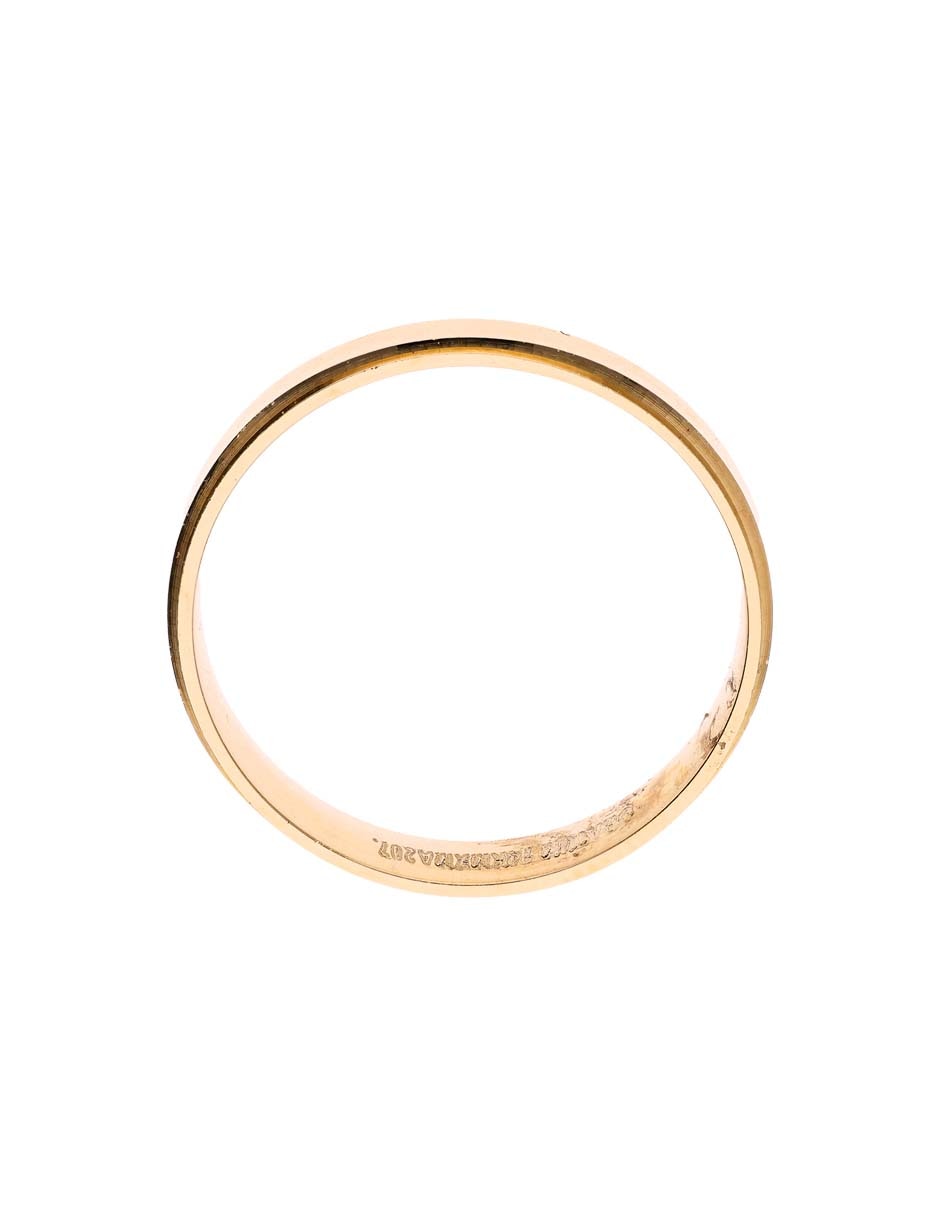Argolla de oro amarillo 14 k Argo Joyeros