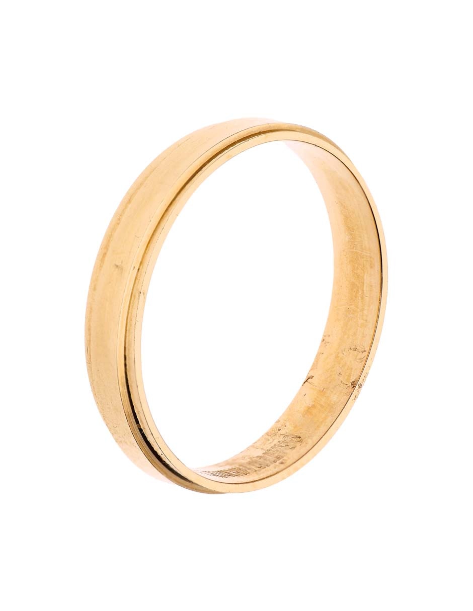 Argolla de oro amarillo 14 k Argo Joyeros