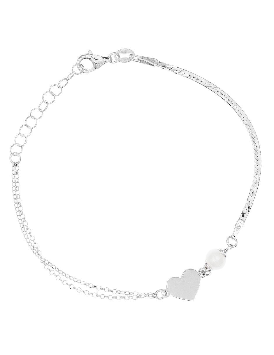 Brazalete de plata p 925 con acabado pulido 1