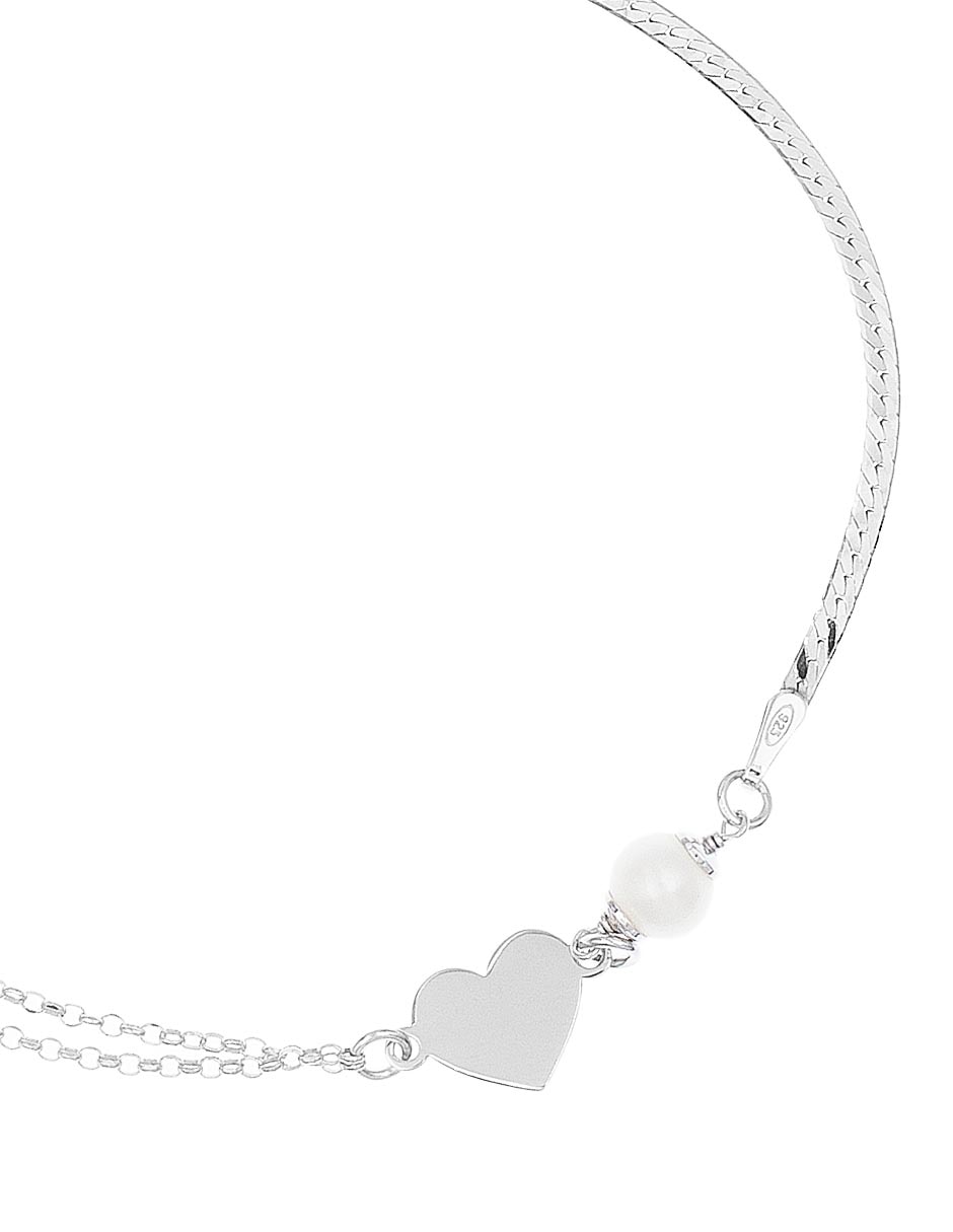 Brazalete de plata p 925 con acabado pulido 2