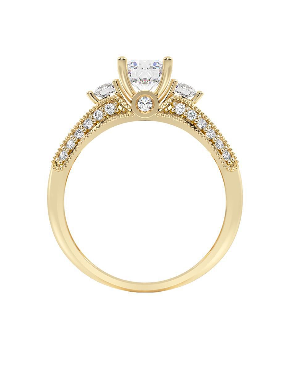 Anillo de compromiso 14 k 4
