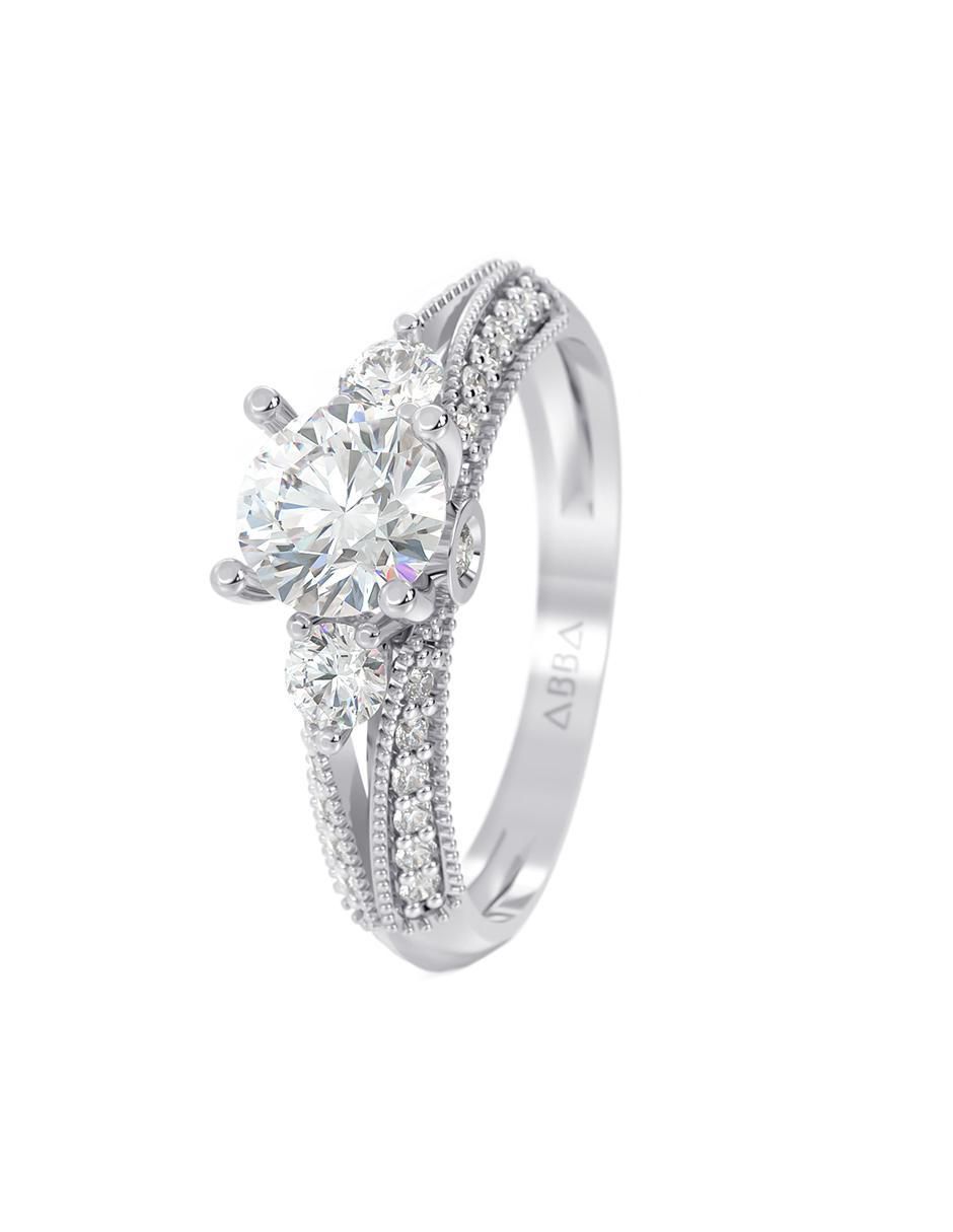 Anillo de compromiso 14 k 2