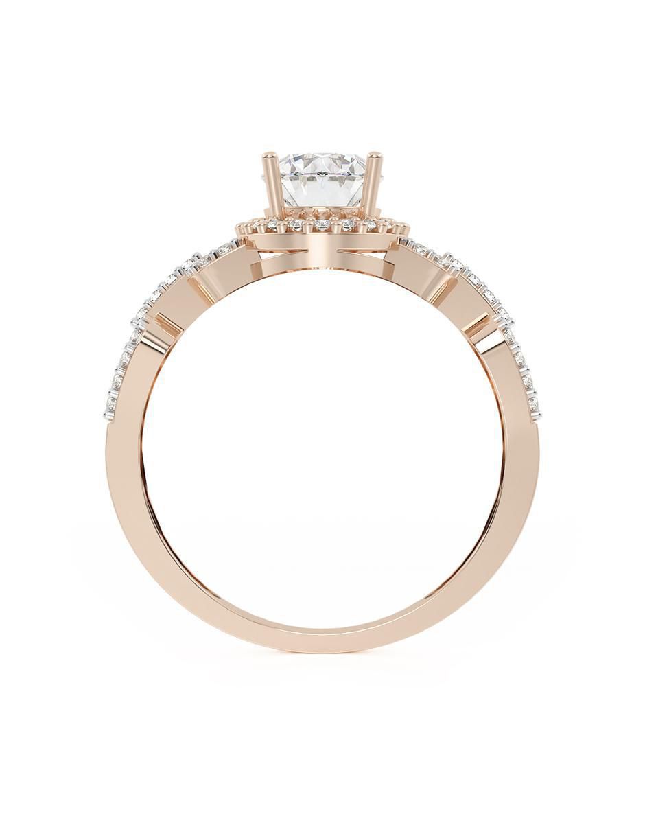 Anillo de compromiso 10 k 3