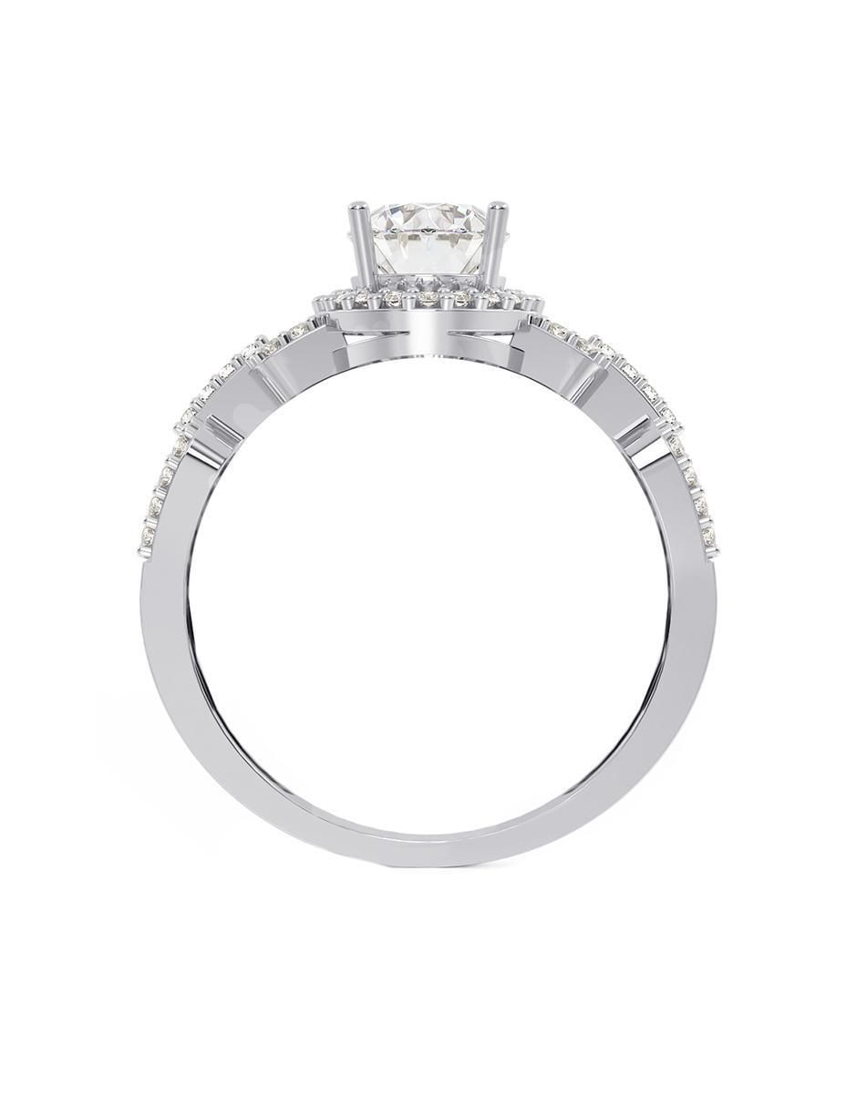 Anillo de compromiso 14 k 3
