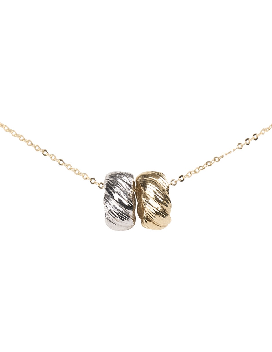 Collar con dije Riccardo Orsato de oro 14 K