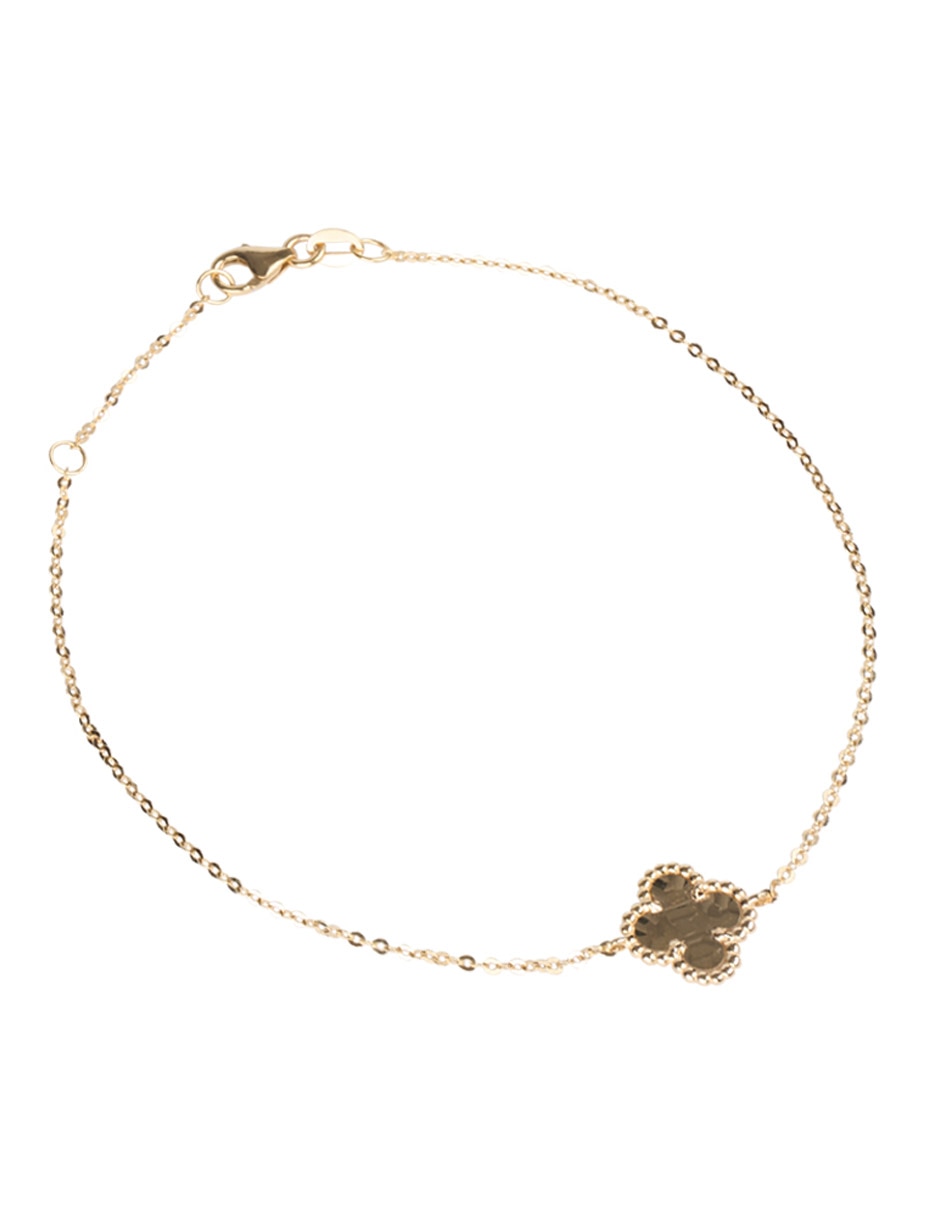 Pulsera Riccardo Orsato de oro 14 k con acabado martillado