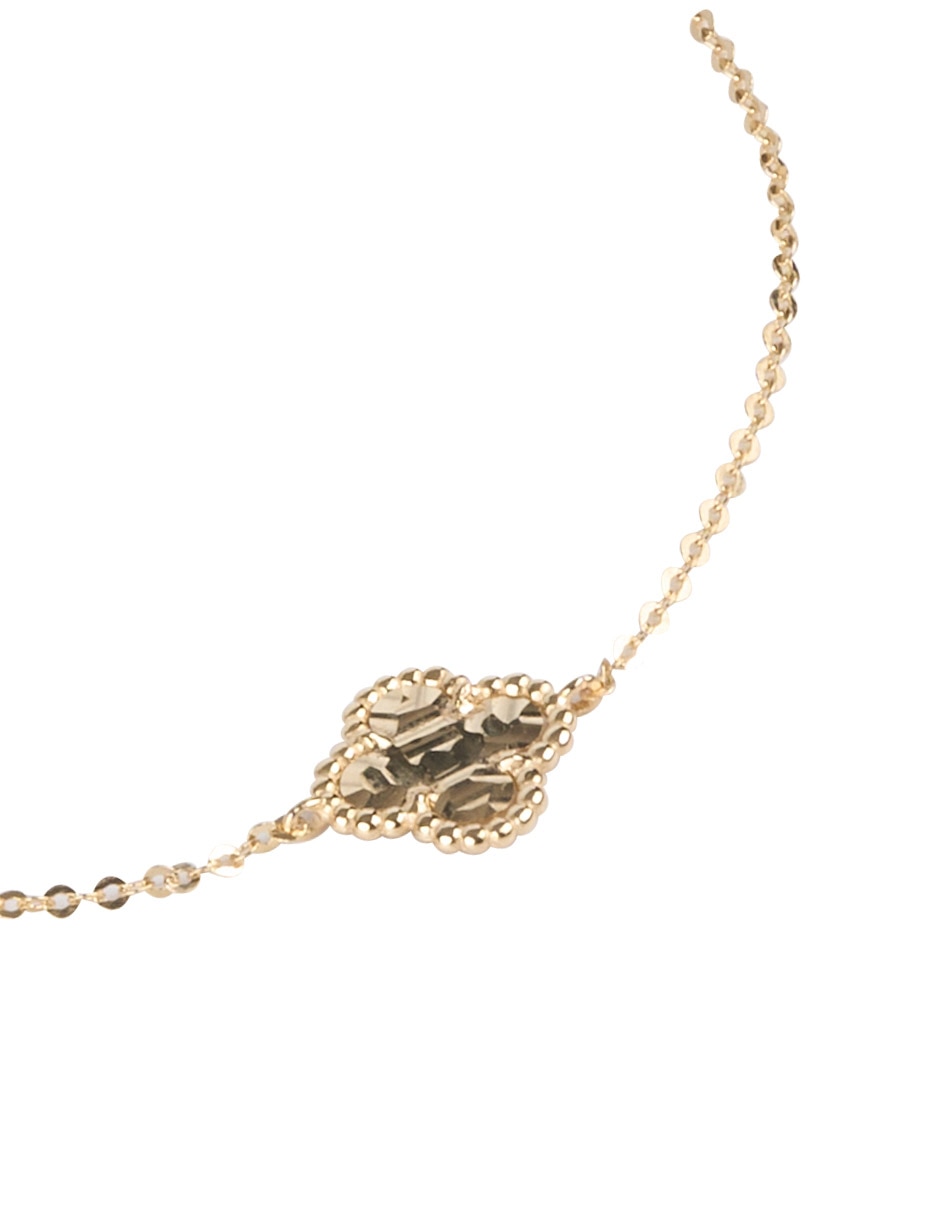Pulsera Riccardo Orsato de oro 14 k con acabado martillado