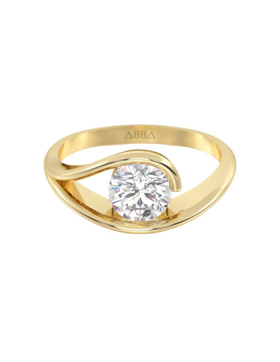 Anillo de compromiso 14 k Anillo de compromiso 14 k