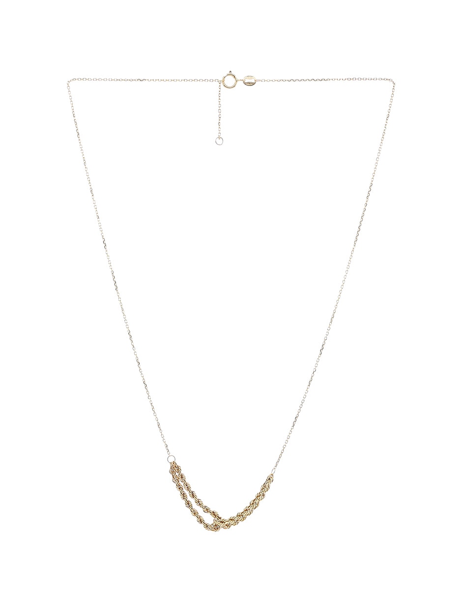 Collar Lusso de oro amarillo 14 K