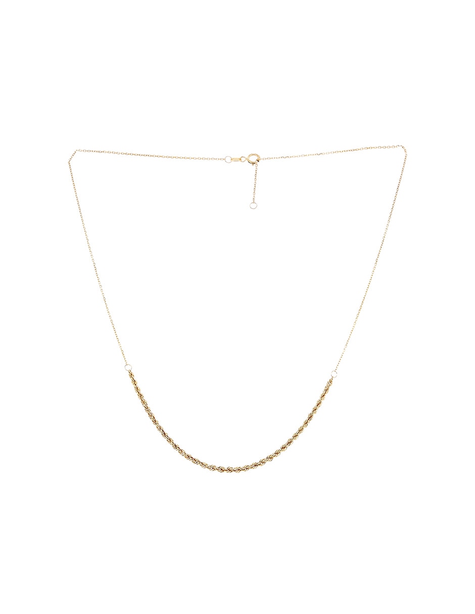 Collar Lusso de oro amarillo 14 K