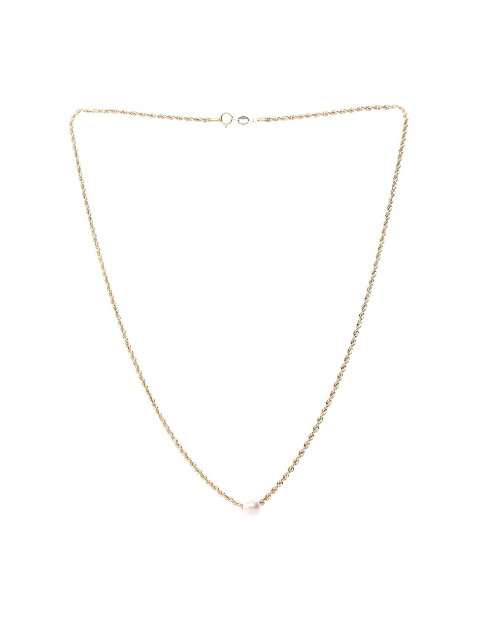 Collar Lusso de oro amarillo 14 K