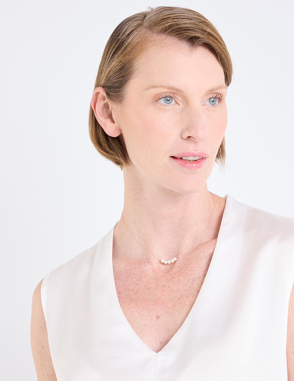 Collar Lusso de oro amarillo 14 K