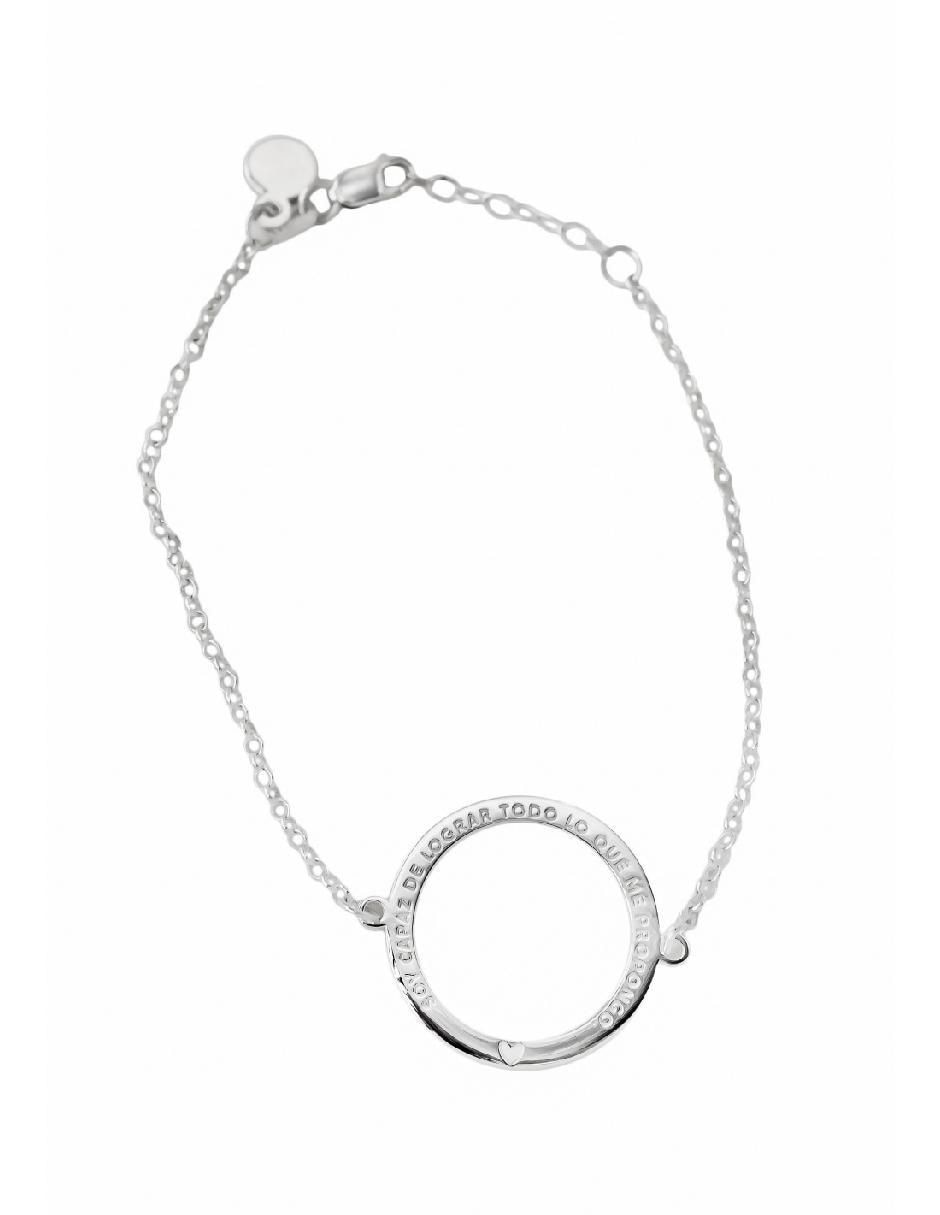 Pulsera de plata p 925 Empowerment & Self-Love con acabado brillante