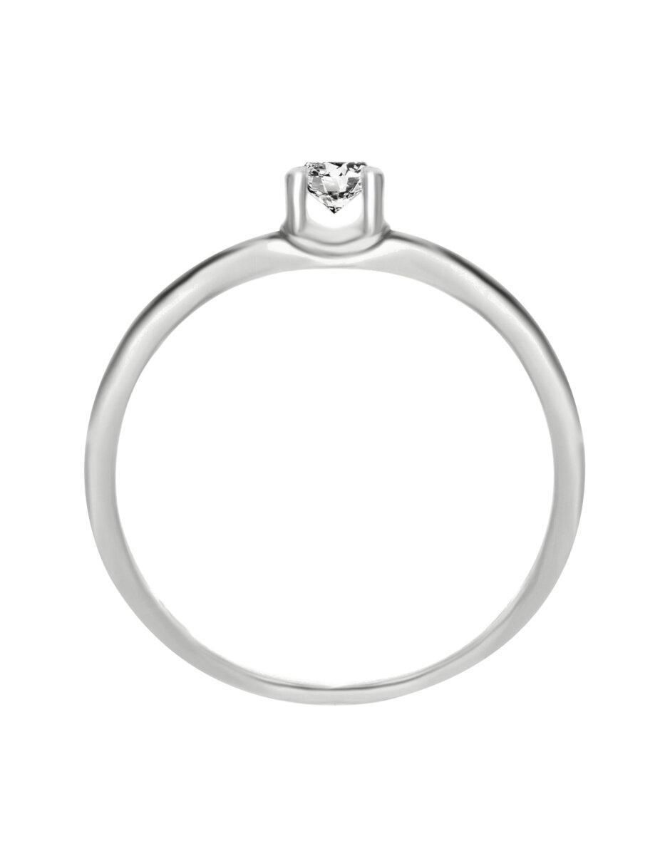 Anillo de compromiso 14 k Benvenuta diamante 4