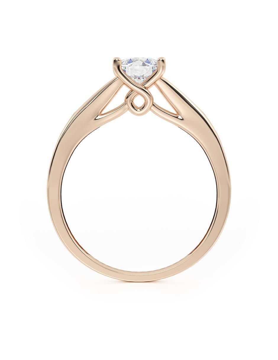 Anillo de compromiso 14 k 3