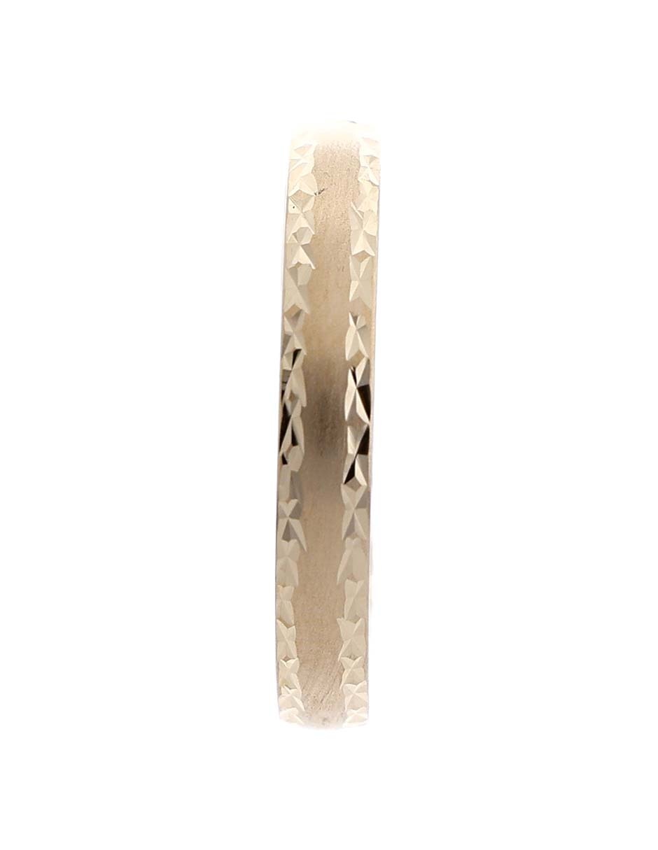 Arracadas de oro amarillo 14 K con acabado liso 1