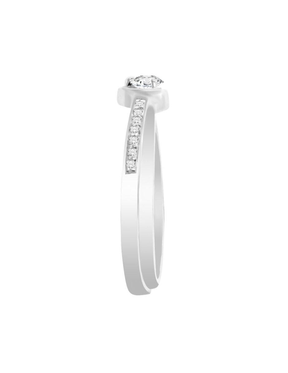 Anillo de compromiso 14 k Olimpia diamante 2