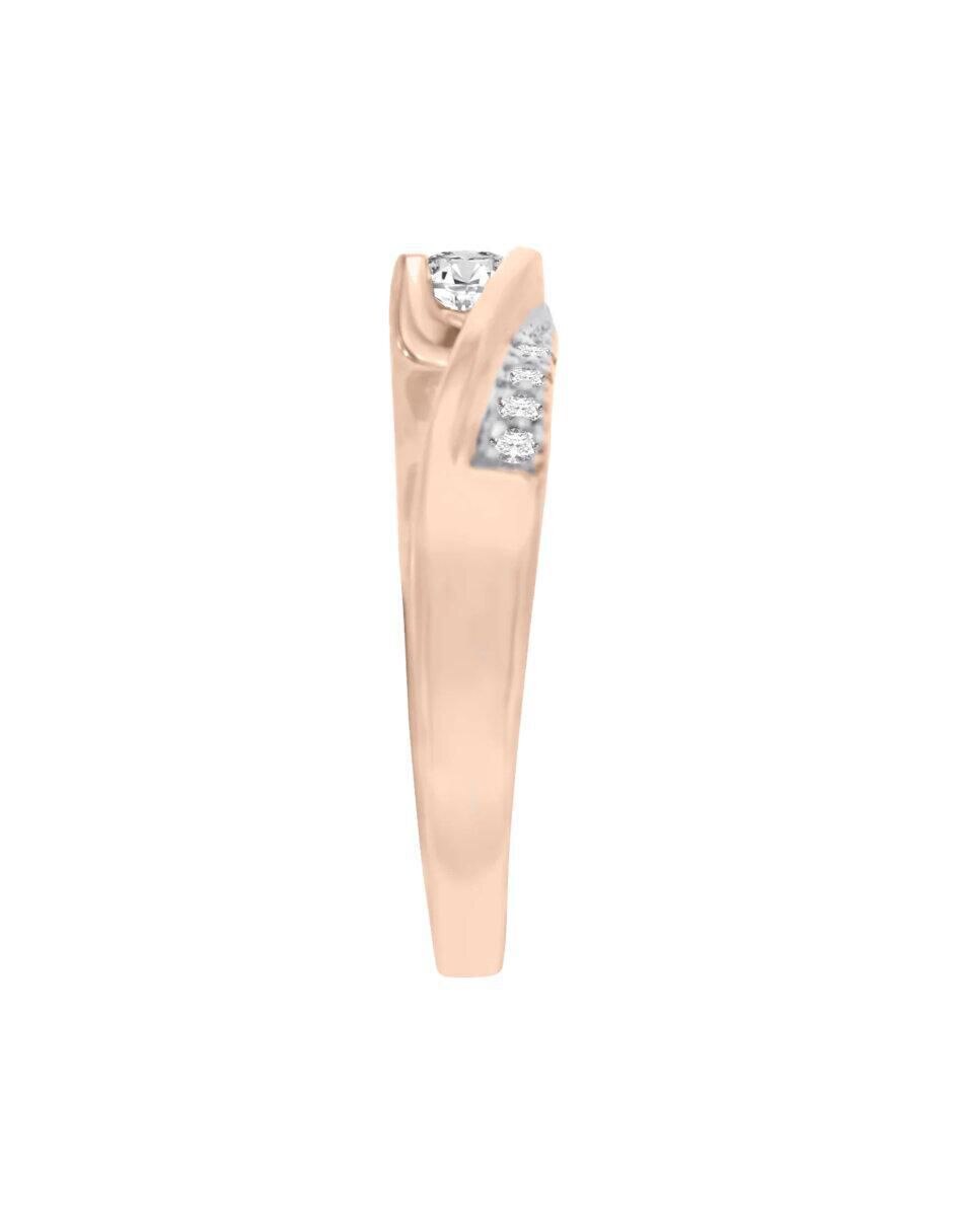 Anillo de compromiso 14 k Marggie diamante 5
