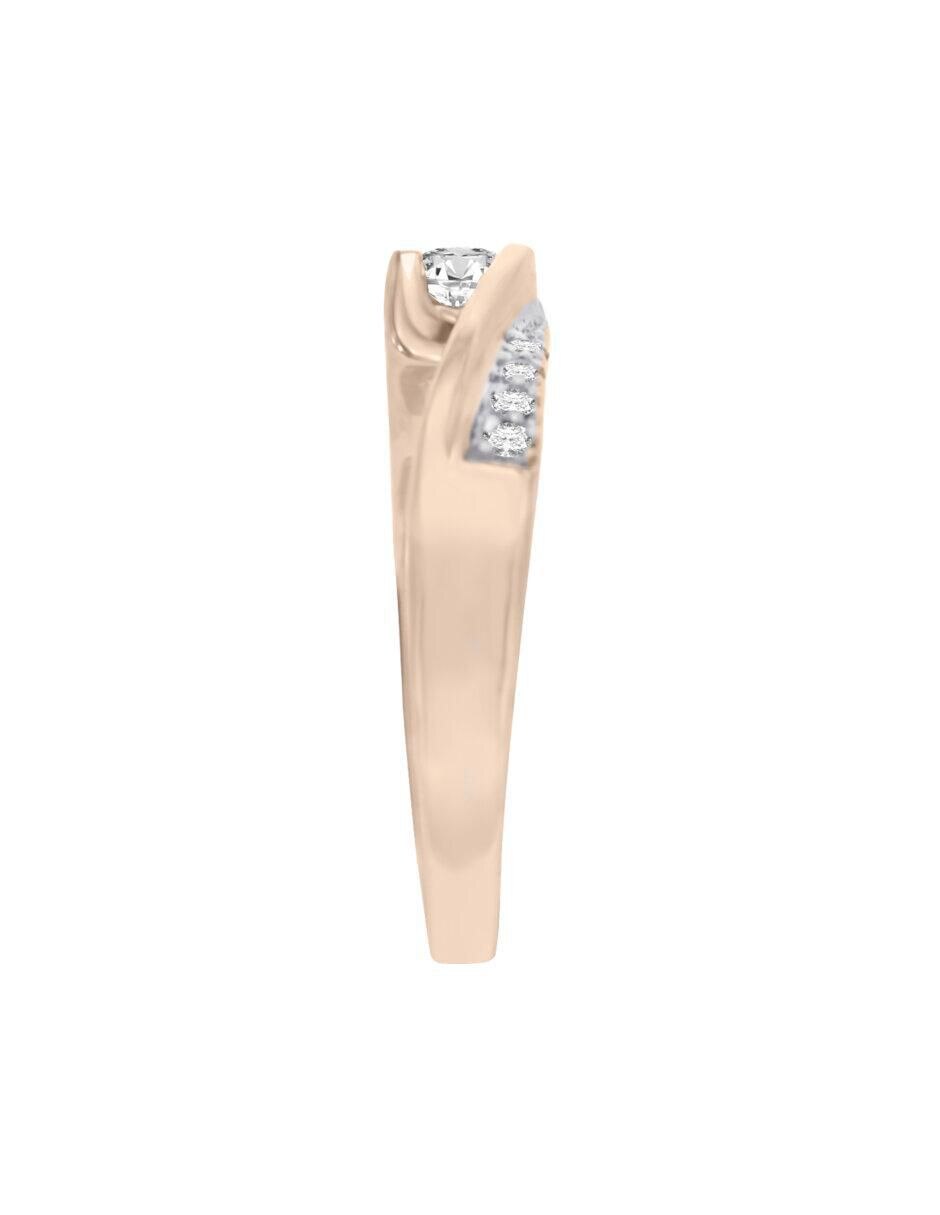 Anillo de compromiso 14 k Marggie diamante 3