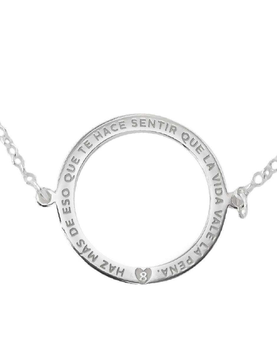 Pulsera de plata p 925 Empowerment & Self-Love con acabado brillante