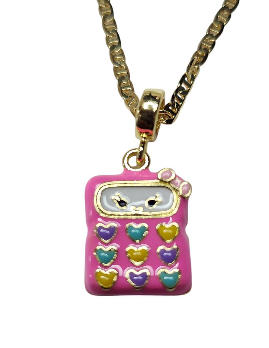 Collar con dije de oro laminado 14 K 5